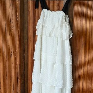 White J crew dress NWT
